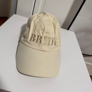 Chic Cream Bride Cap